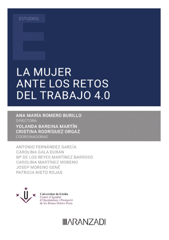 Imagen de portada del libro La mujer ante los retos del trabajo 4.0