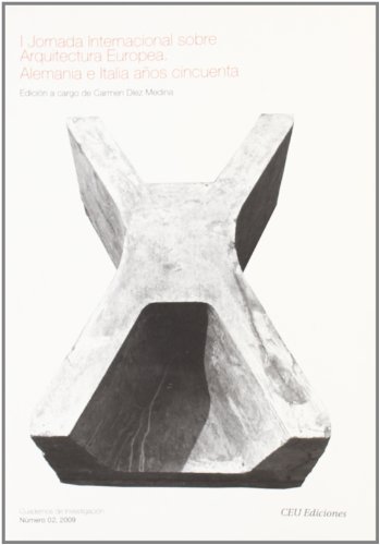 Imagen de portada del libro I Jornada Internacional sobre Arquitectura Europea