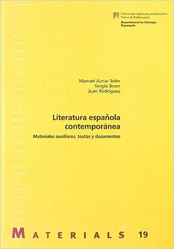 Imagen de portada del libro Literatura española contemporánea