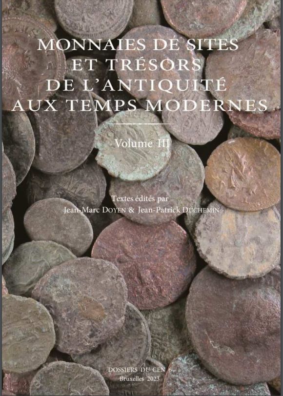 Imagen de portada del libro Monnaies de sites et trésors de l’Antiquité aux temps modernes