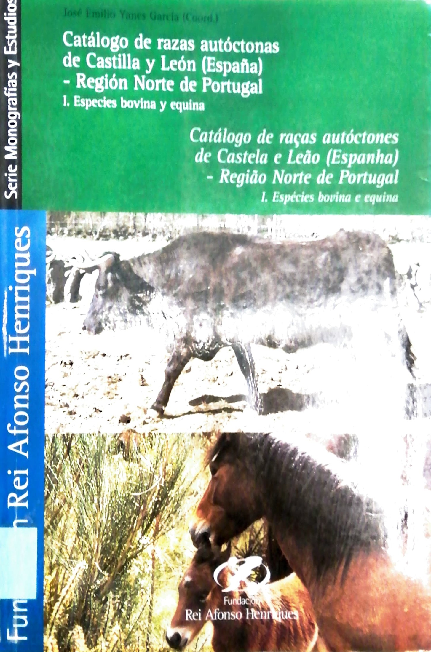 Imagen de portada del libro Catálogo de razas autóctonas de Castilla y León (España)-Región Norte de Portugal