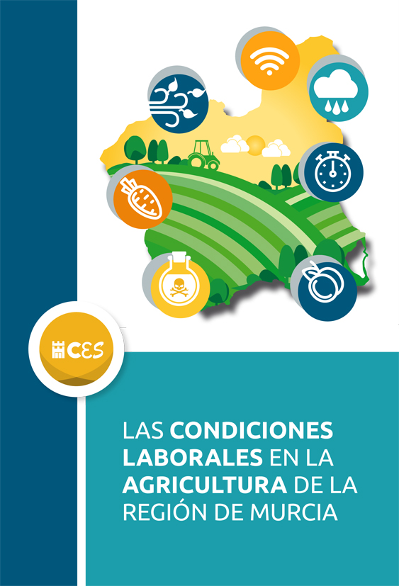 Imagen de portada del libro Las condiciones laborales en la agricultura de la Región de Murcia