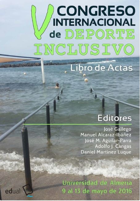 Imagen de portada del libro V Congreso Internacional de Deporte Inclusivo