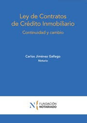 Imagen de portada del libro Ley de Contratos de Crédito Inmobiliario