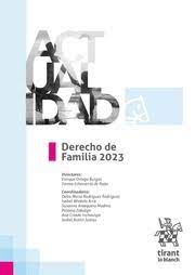 Imagen de portada del libro Derecho de familia 2023