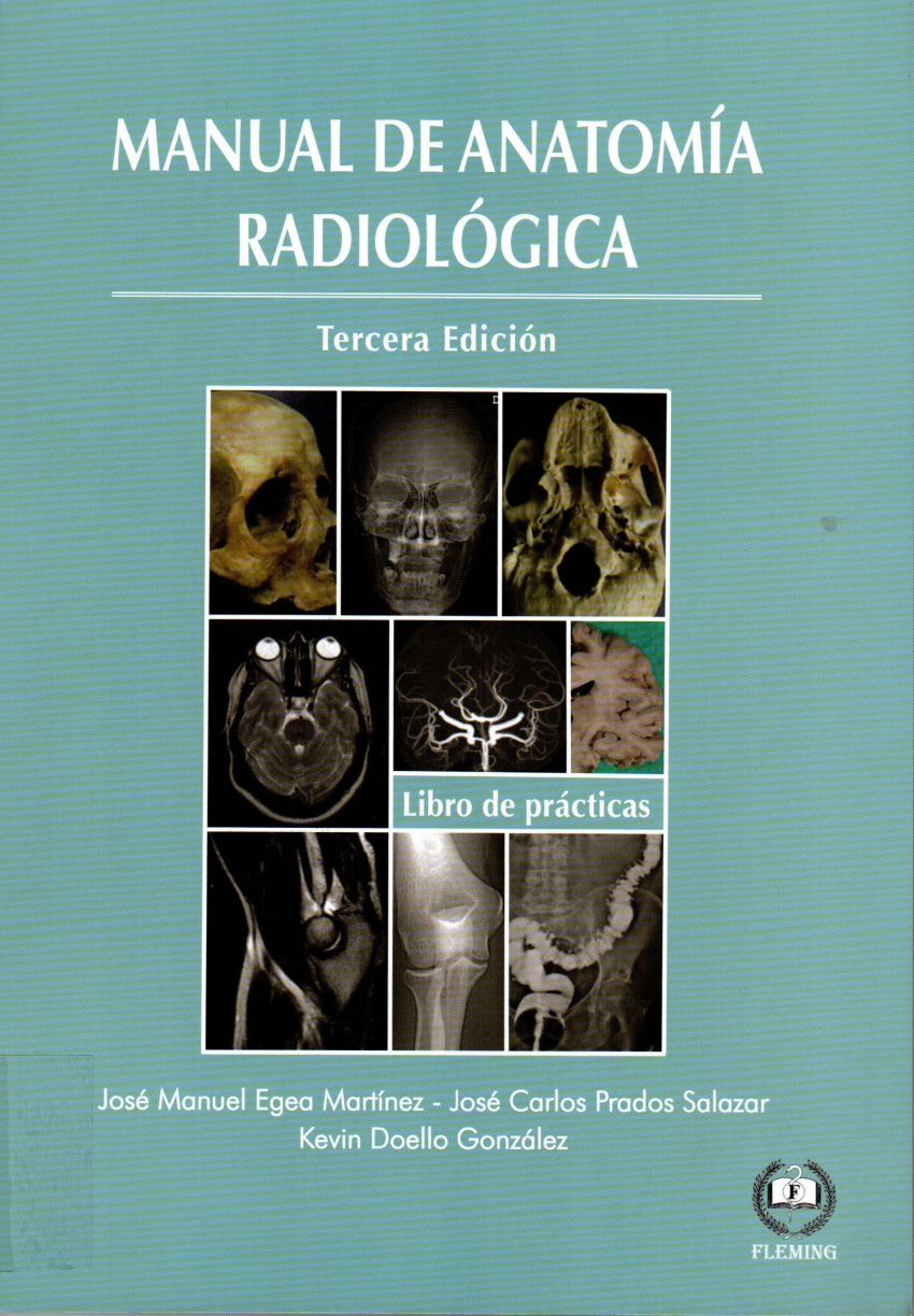 Imagen de portada del libro Manual de anatomía radiológica.