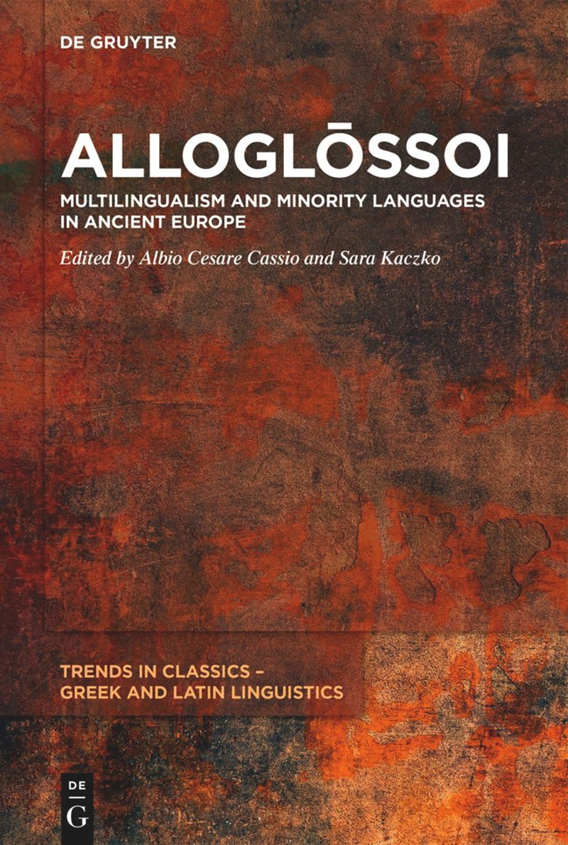 Imagen de portada del libro Alloglо̄ssoi