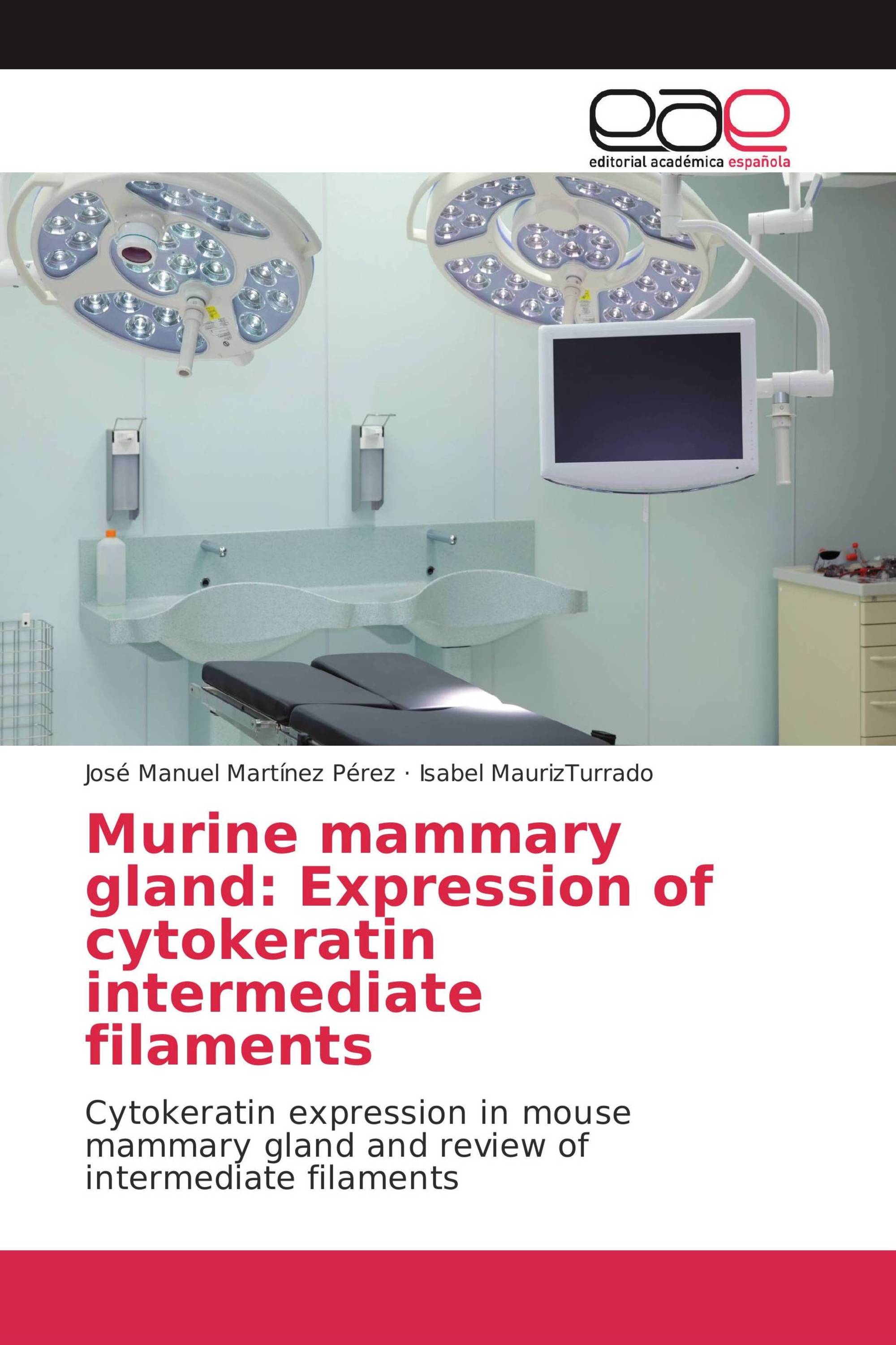 Imagen de portada del libro Murine mammary gland: Expression of cytokeratin intermediate filaments