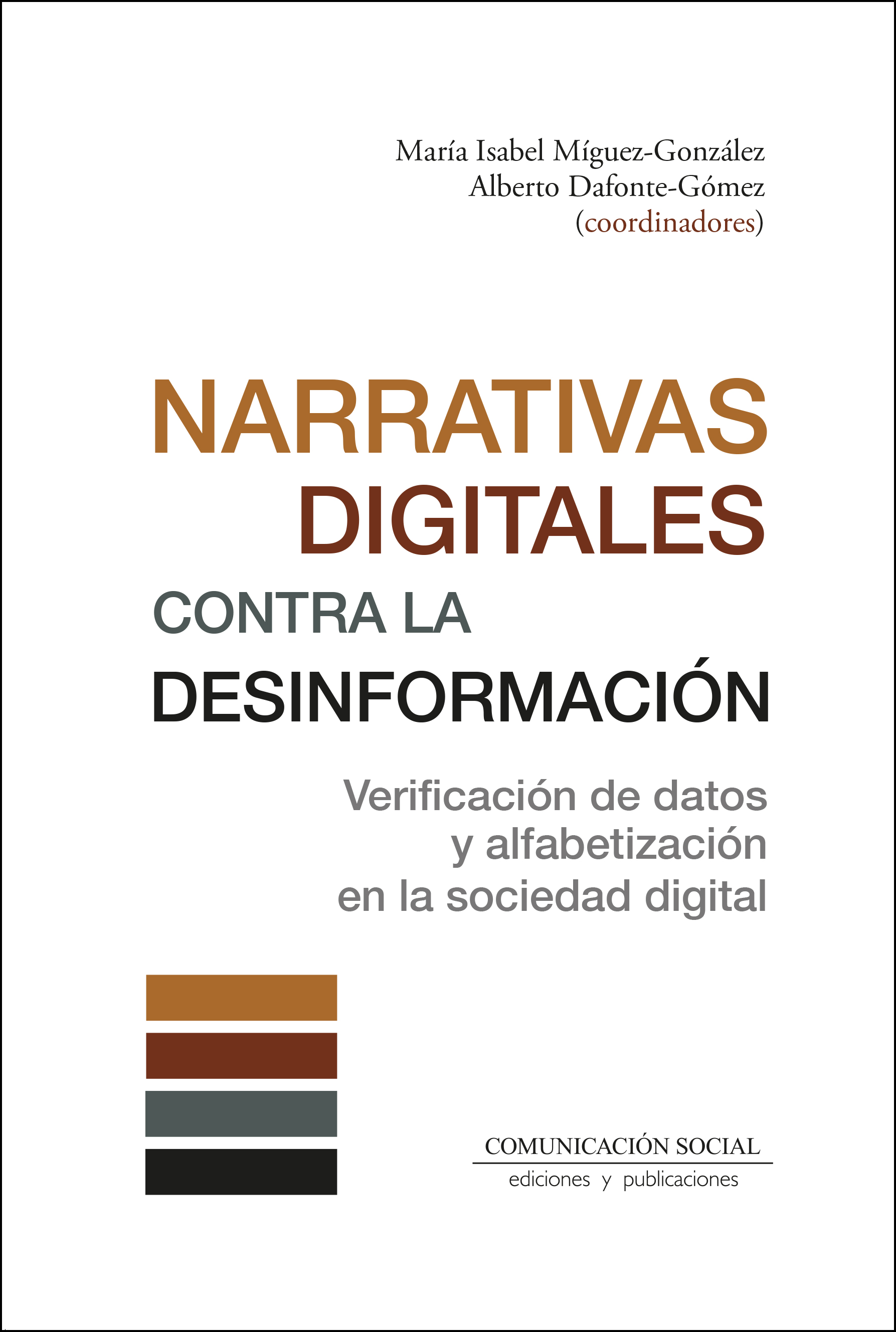 Imagen de portada del libro Narrativas digitales contra la desinformación