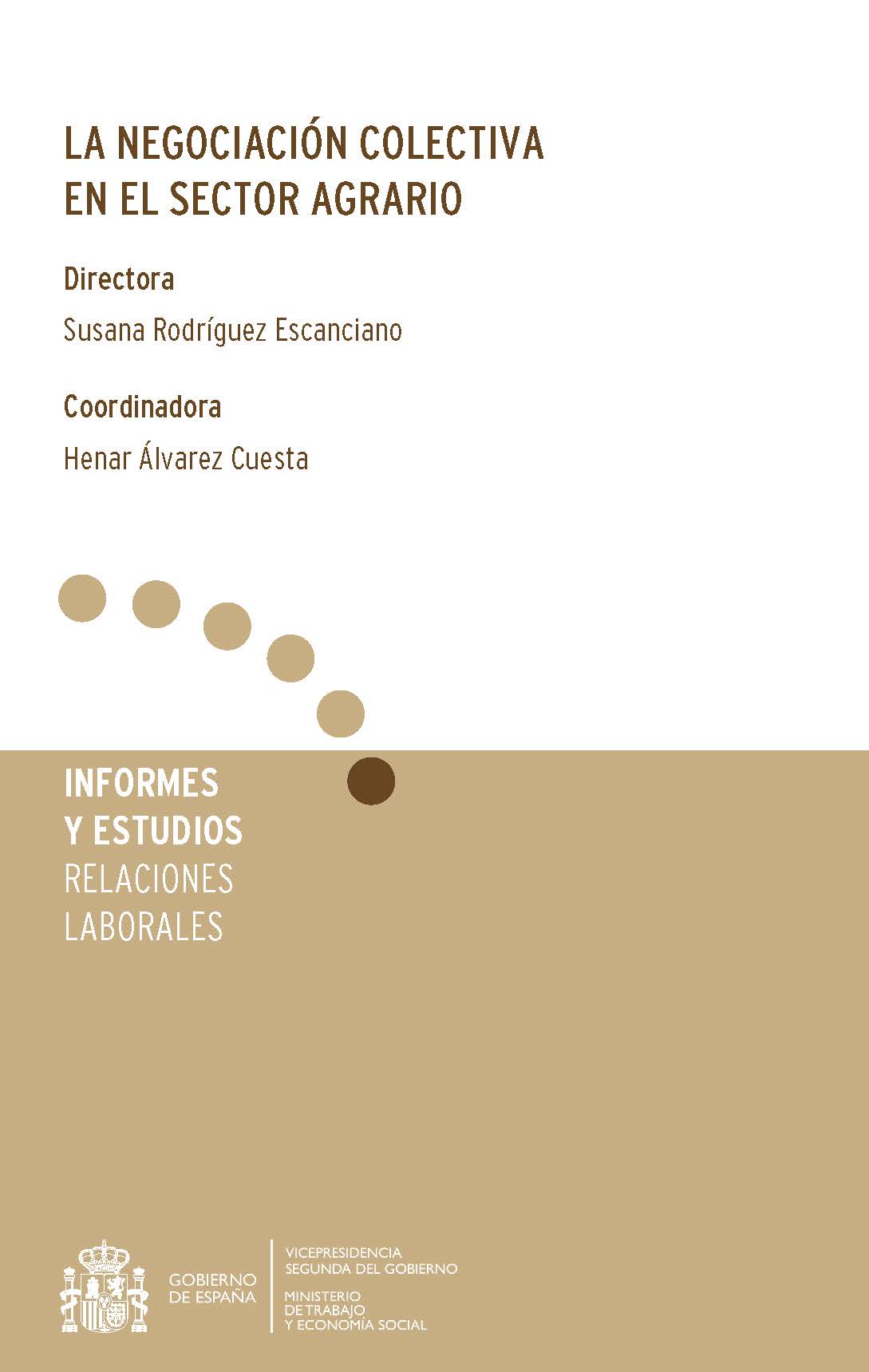 Imagen de portada del libro La negociación colectiva en el sector agrario