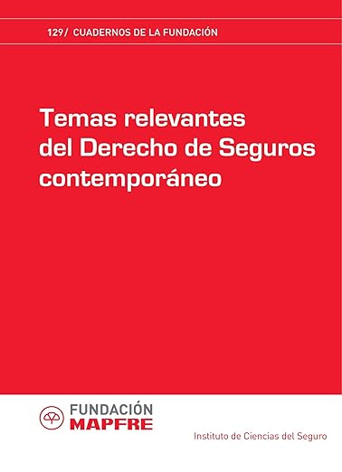 Imagen de portada del libro Temas relevantes del derecho de seguros contemporáneo