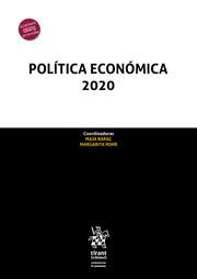 Imagen de portada del libro Política económica 2020