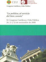 Imagen de portada del libro La política, al servicio del bien común