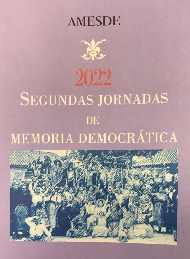 Imagen de portada del libro Segundas jornadas de memoria democrática