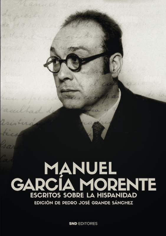 Imagen de portada del libro Manuel García Morente