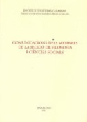 Imagen de portada del libro Comunicacions dels membres de la Secció de Filosofia i Ciències Socials