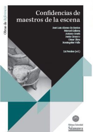 Imagen de portada del libro Confidencias de maestros de la escena