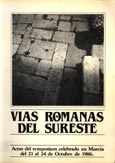 Imagen de portada del libro Vías romanas del sureste