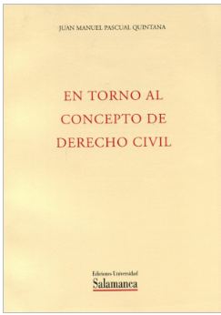 Imagen de portada del libro En torno al concepto del derecho civil