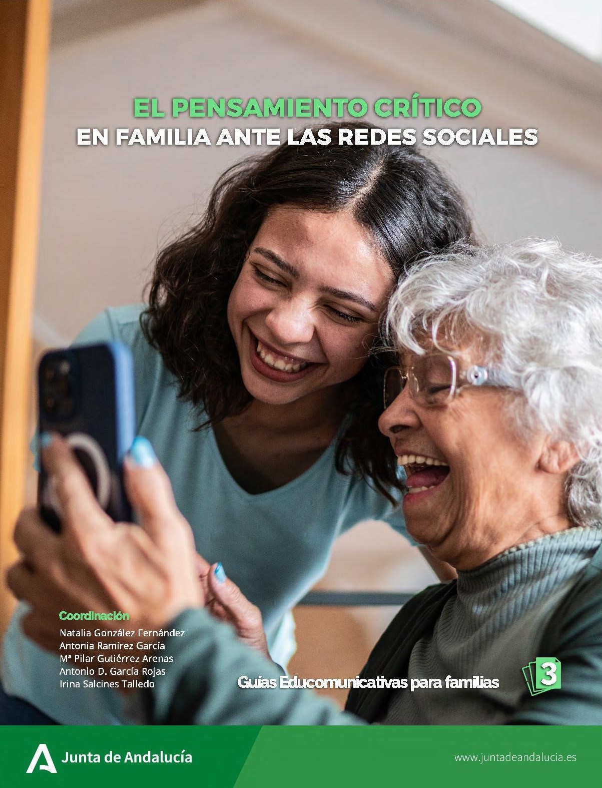 Imagen de portada del libro El pensamiento crítico en familia ante las redes sociales
