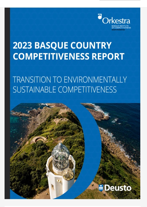 Imagen de portada del libro 2023 Basque Country Competitiveness Report