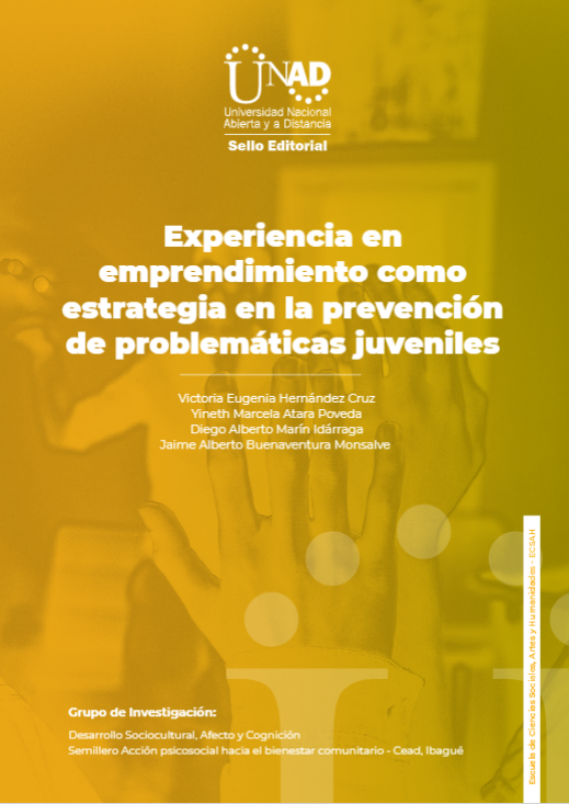 Imagen de portada del libro Experiencia en emprendimiento como estrategia en la prevención de problemáticas juveniles