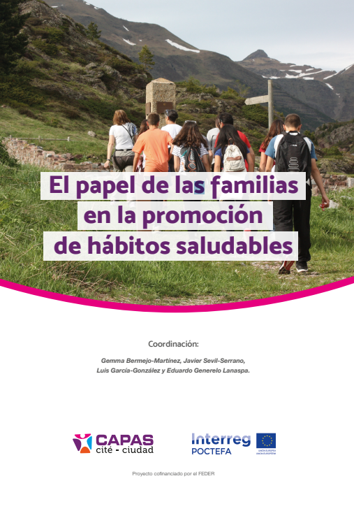 Imagen de portada del libro El papel de las familias en la promoción de hábitos saludables