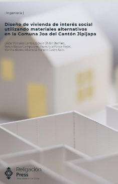 Imagen de portada del libro Diseño de vivienda de interés social utilizando materiales alternativos en la Comuna Joa del Cantón Jipijapa