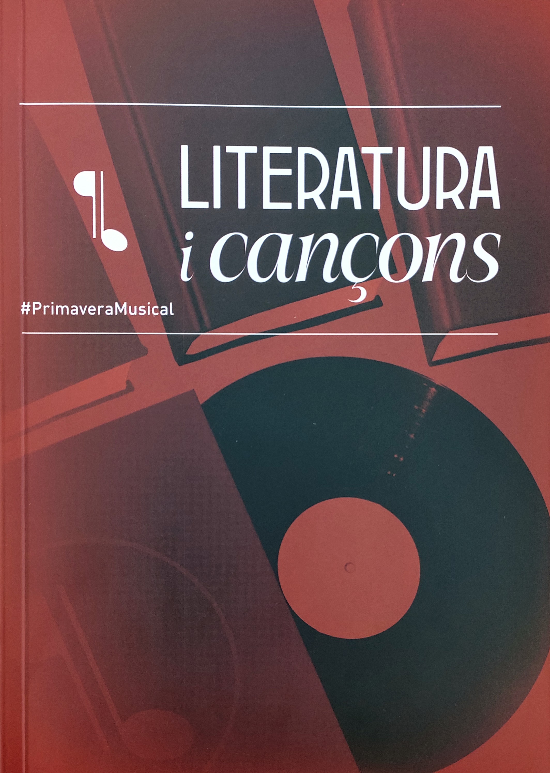 Imagen de portada del libro Literatura i cançons