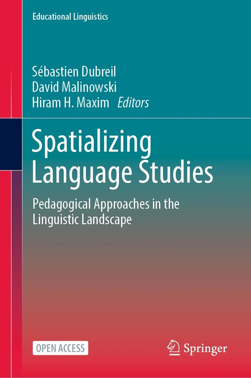 Imagen de portada del libro Spatializing Language Studies