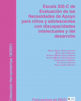 Imagen de portada del libro Escala SIS-C de evaluación de las necesidades de apoyo para niños y adolescentes con discapacidades intelectuales y del desarrollo