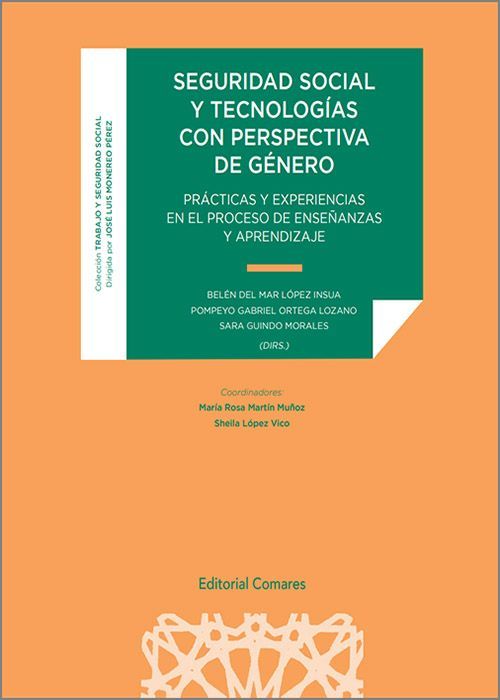 Imagen de portada del libro Seguridad Social y tecnologías con perspectiva de género