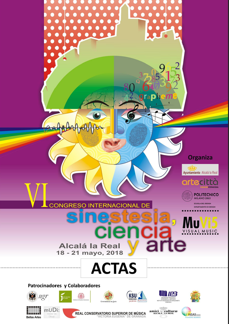 Imagen de portada del libro VI Congreso Internacional de sinestesia, ciencia y arte : Actas