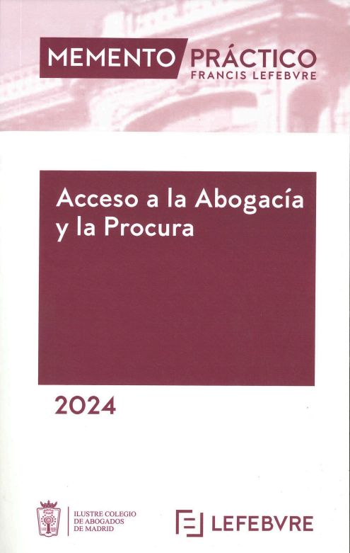 Imagen de portada del libro Acceso a la Abogacía y la Procura 2024