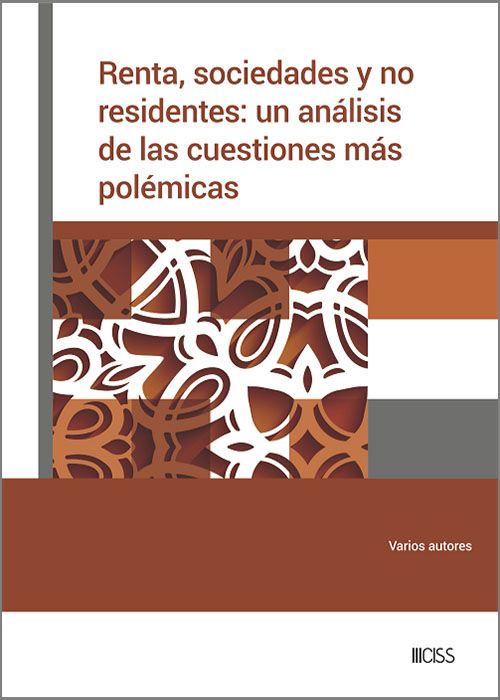 Imagen de portada del libro Renta, sociedades y no residentes