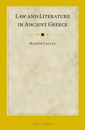 Imagen de portada del libro Law and Literature in Ancient Greece