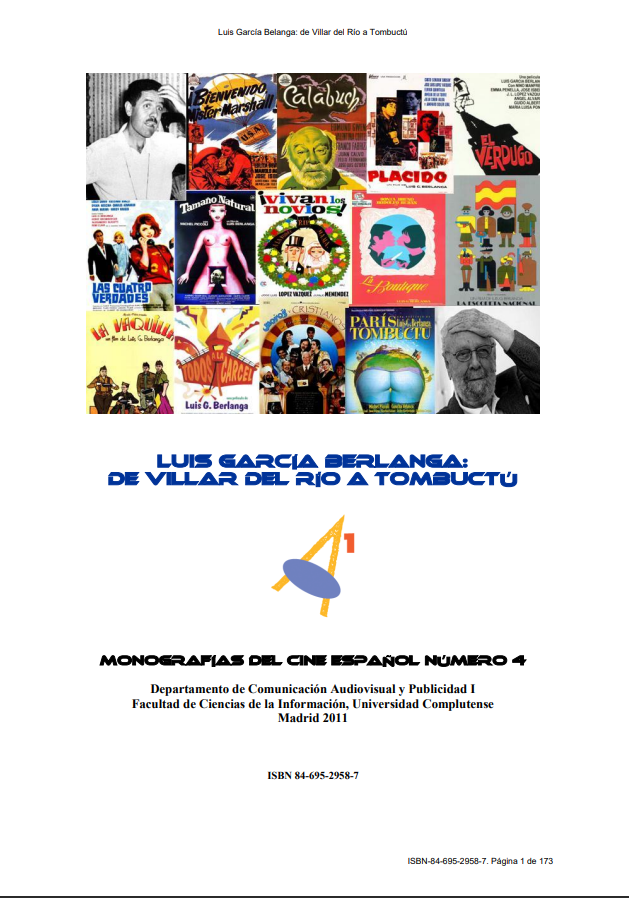 Imagen de portada del libro Luis García Berlanga