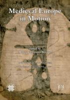 Imagen de portada del libro Medieval Europe in Motion