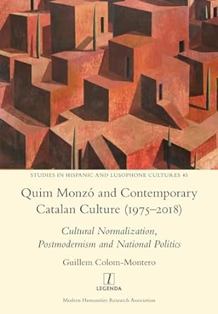 Imagen de portada del libro Quim Monzó and contemporary Catalan culture (1975-2018)