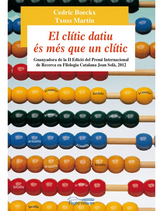 Imagen de portada del libro El clític datiu és més que un clític