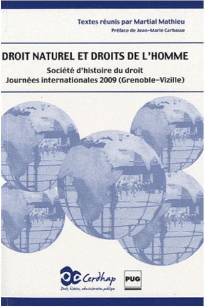 Imagen de portada del libro Droit naturel et droits de l'homme