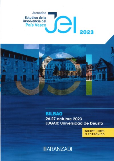 Imagen de portada del libro Estudios de la insolvencia del País Vasco
