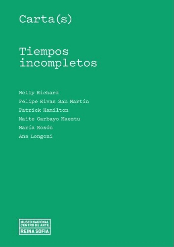 Imagen de portada del libro Tiempos incompletos