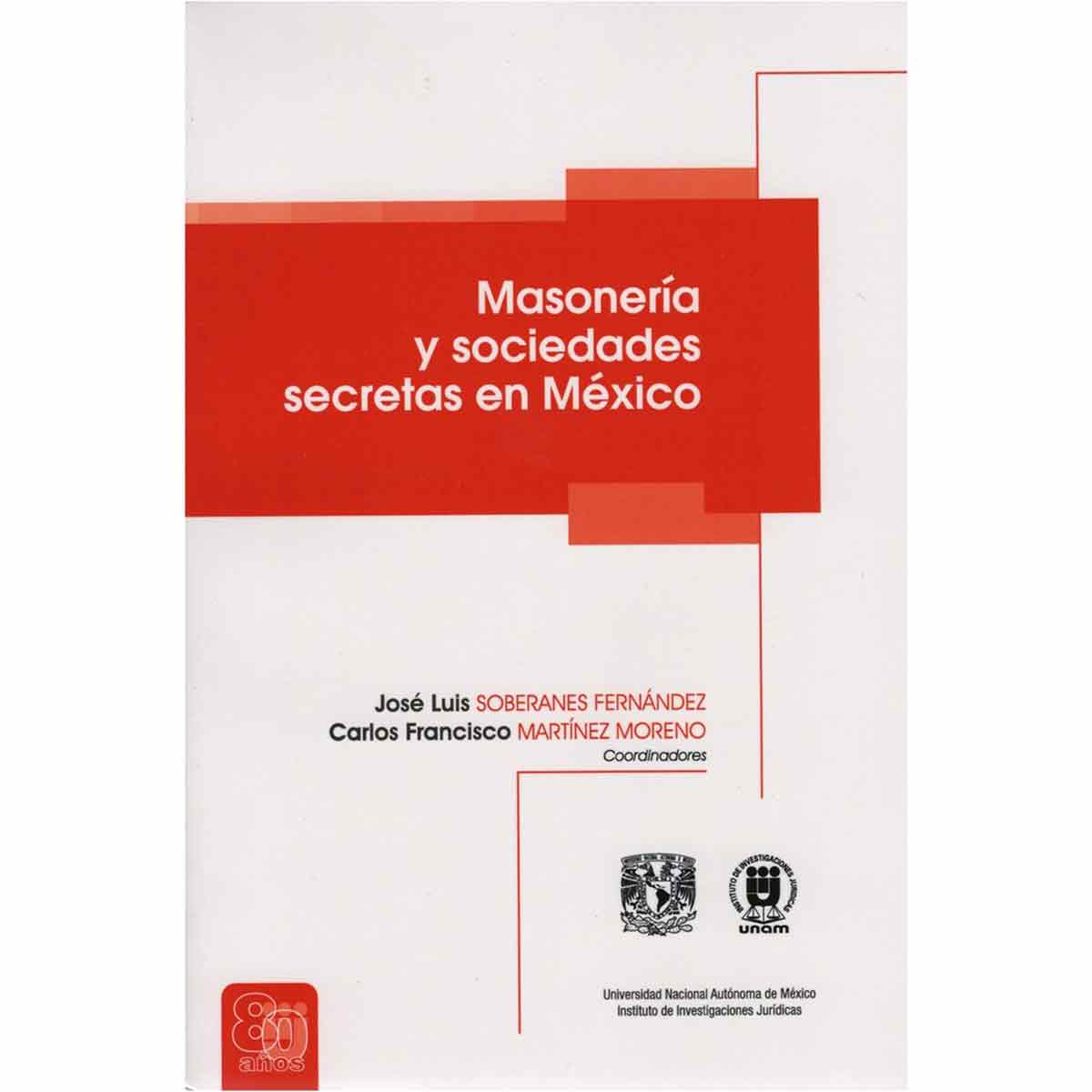 Imagen de portada del libro Masonería y sociedades secretas en México
