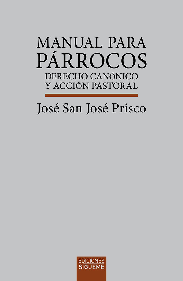 Imagen de portada del libro Manual para párrocos