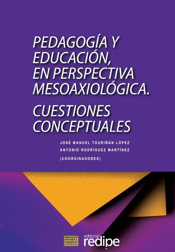 Imagen de portada del libro Pedagogía y educación, en perspectiva mesoaxiológica