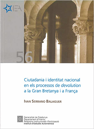 Imagen de portada del libro Ciutadania i identitat nacional en els processos de "devolution" a la Gran Bretanya i a França