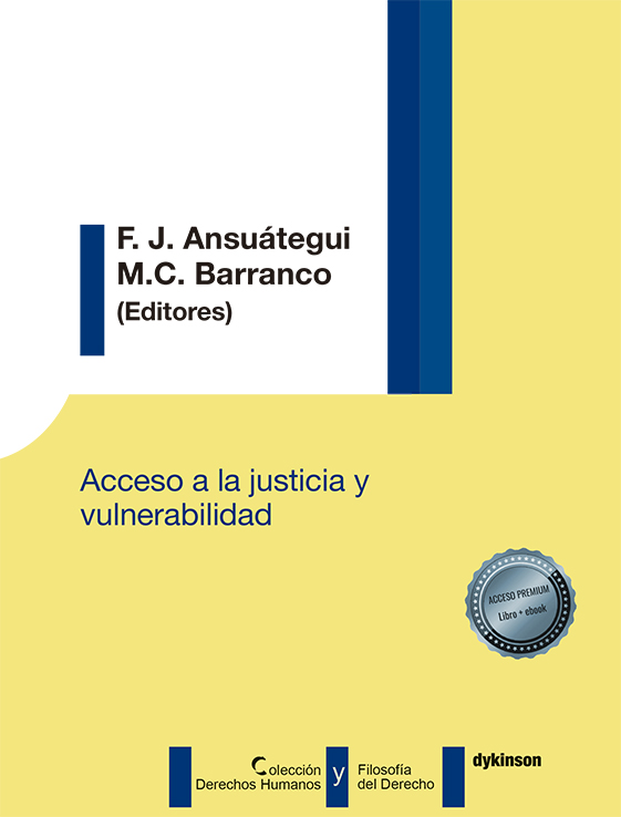 Imagen de portada del libro Acceso a la justicia y vulnerabilidad