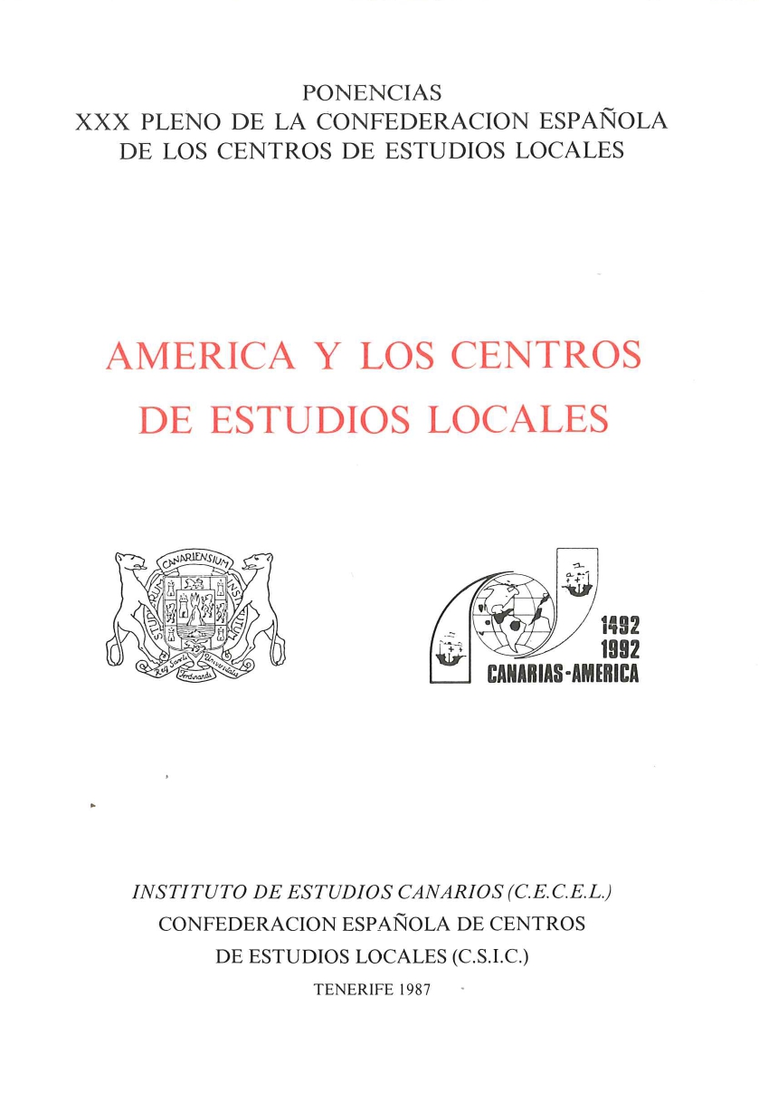 Imagen de portada del libro América y los centros de estudios locales