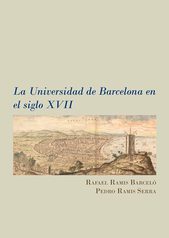 Imagen de portada del libro La universidad de Barcelona en el siglo XVII